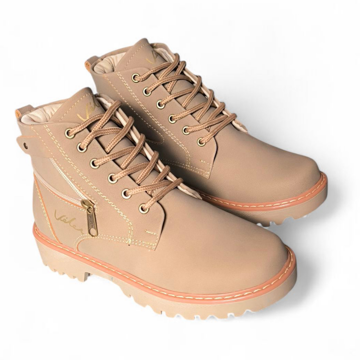 Bota Vlz Unisex Beige