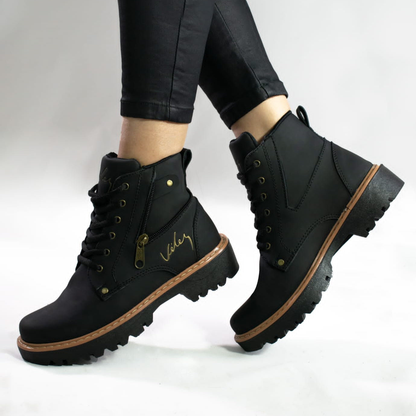 Bota Vlz Unisex Negro