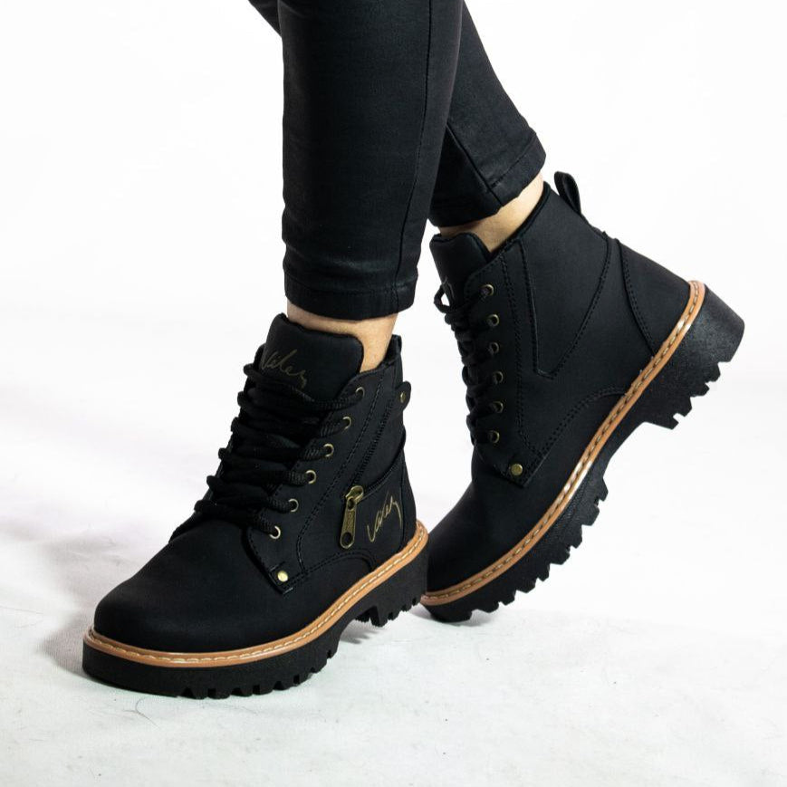 Bota Vlz Unisex Negro